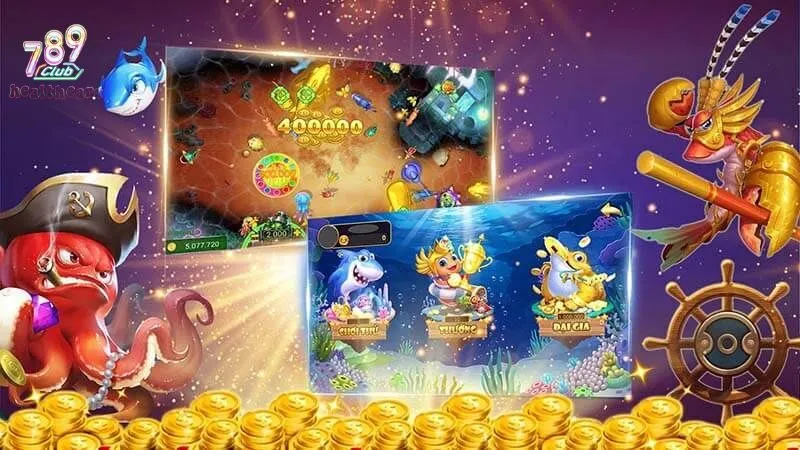 Mẹo Chơi Game Bắn Cá Đổi Thưởng Trực Tuyến Hot Nhất 2024 4 Các loại cá và phần thưởng trong trò chơi bắn cá 789club